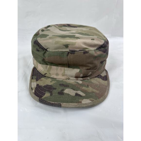 USGI Patrol Cap OCP Camo US Army Military CW3 Rank 7 3/8 - Picture 1 of 4
